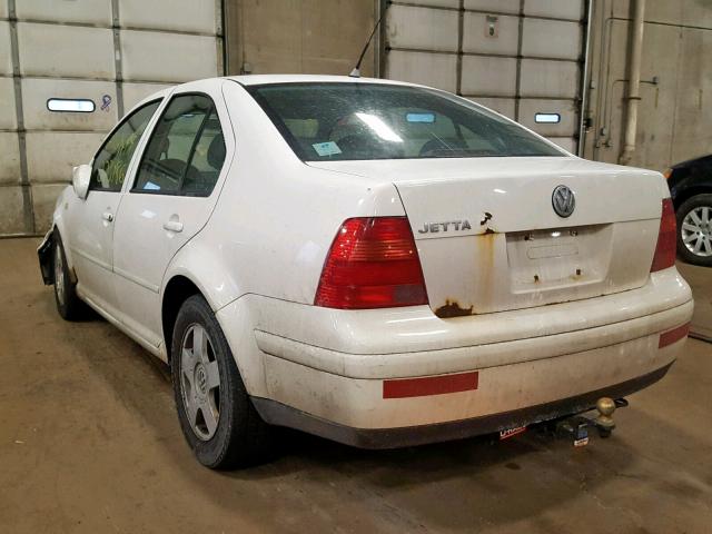 3VWSA29M4YM039476 - 2000 VOLKSWAGEN JETTA GLS WHITE photo 3