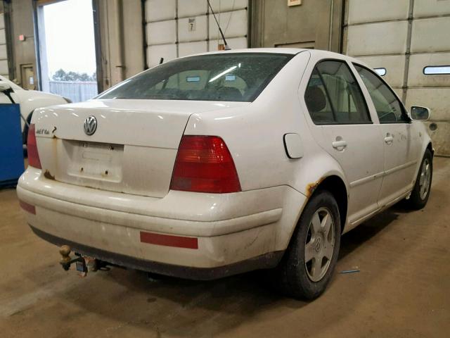 3VWSA29M4YM039476 - 2000 VOLKSWAGEN JETTA GLS WHITE photo 4