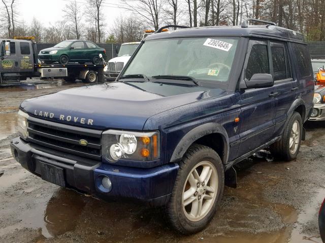 SALTY16453A815310 - 2003 LAND ROVER DISCOVERY BLUE photo 2