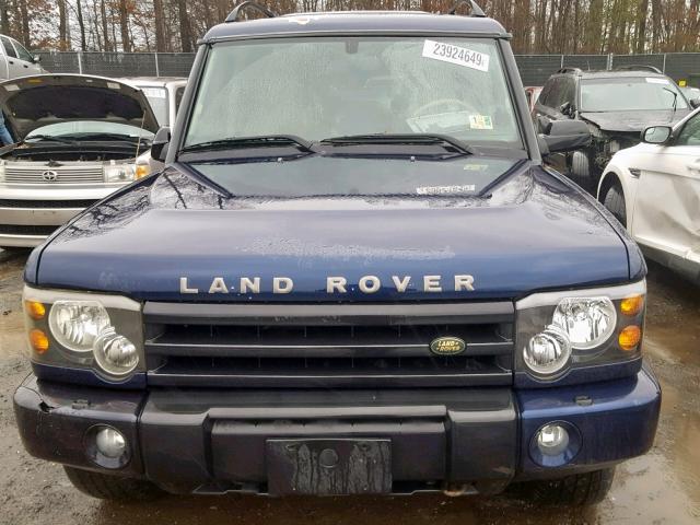 SALTY16453A815310 - 2003 LAND ROVER DISCOVERY BLUE photo 9
