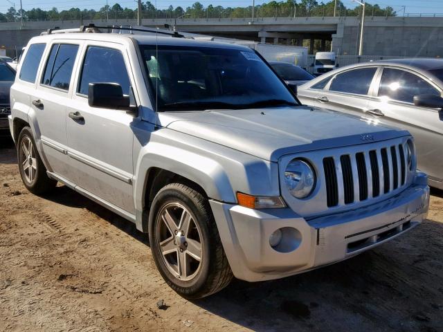 1J8FT48W97D317143 - 2007 JEEP PATRIOT LI SILVER photo 1