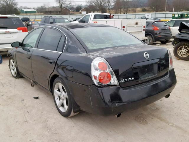 1N4BL11D25C955112 - 2005 NISSAN ALTIMA SE BLACK photo 3