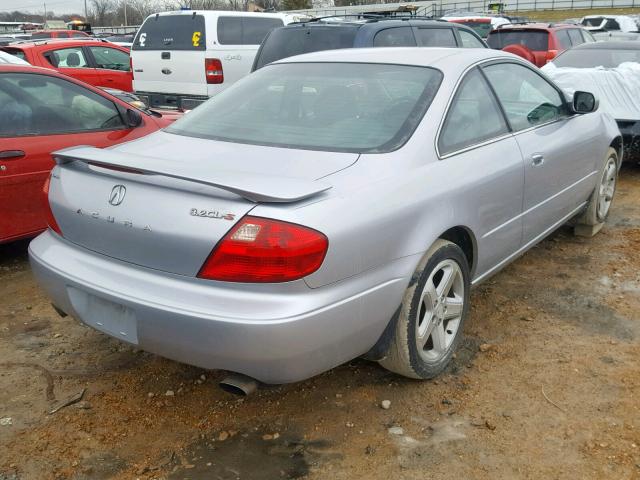 19UYA42661A035356 - 2001 ACURA 3.2CL TYPE SILVER photo 4