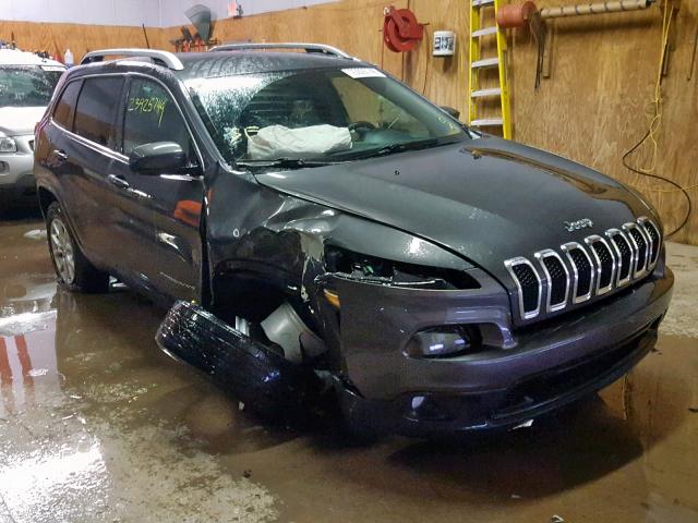 1C4PJMCB4GW333261 - 2016 JEEP CHEROKEE L GRAY photo 1