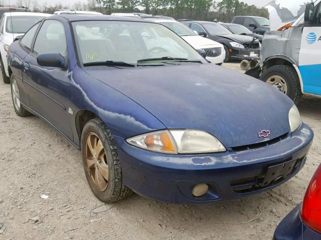 1G1JH12T927134955 - 2002 CHEVROLET CAVALIER Z BLUE photo 1