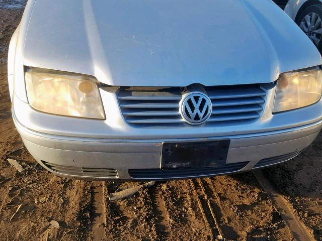 3VWRA69M04M060583 - 2004 VOLKSWAGEN JETTA GL SILVER photo 9