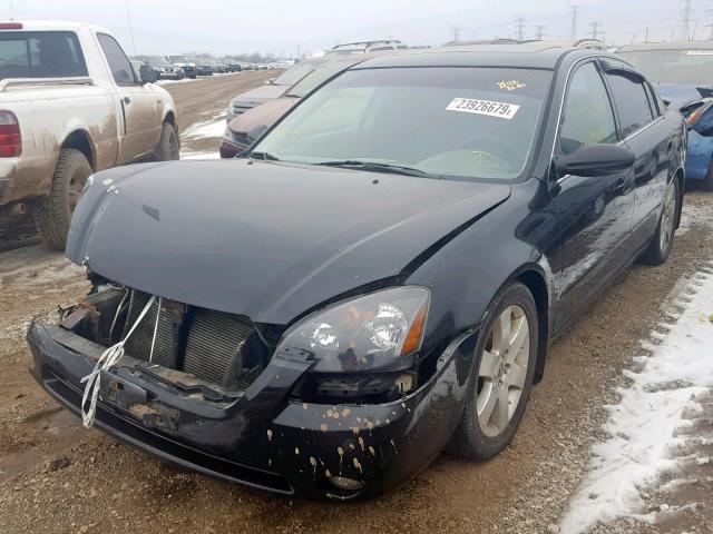 1N4BL11D52C254446 - 2002 NISSAN ALTIMA SE BLACK photo 2