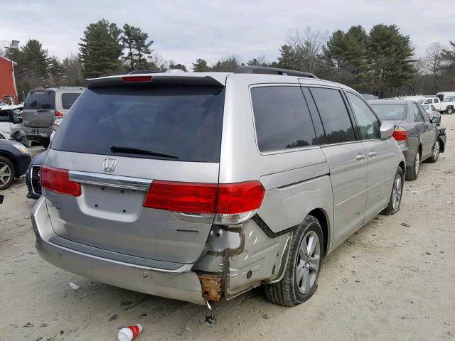 5FNRL38909B038555 - 2009 HONDA ODYSSEY TO SILVER photo 4