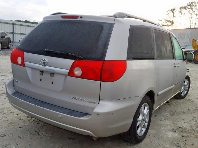 5TDZA22C06S414117 - 2006 TOYOTA SIENNA XLE GRAY photo 4