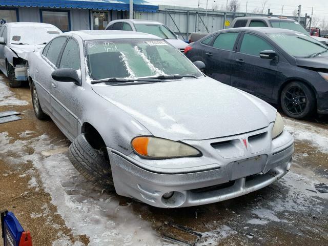 1G2NW52E53M649868 - 2003 PONTIAC GRAND AM G SILVER photo 1