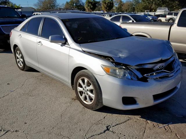 4T1BF3EK6BU720431 - 2011 TOYOTA CAMRY BASE SILVER photo 1