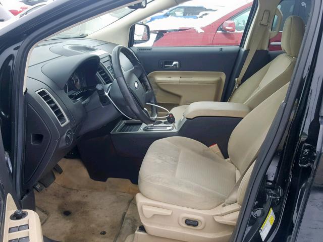 2FMDK48C48BA98246 - 2008 FORD EDGE SEL BLACK photo 5