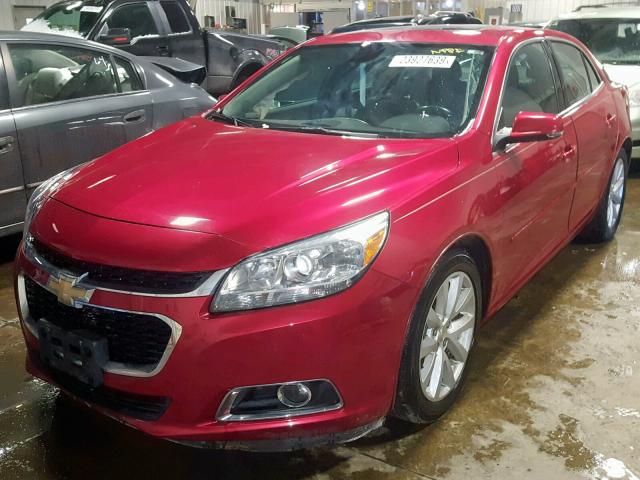 1G11E5SL6EF211470 - 2014 CHEVROLET MALIBU 2LT RED photo 2