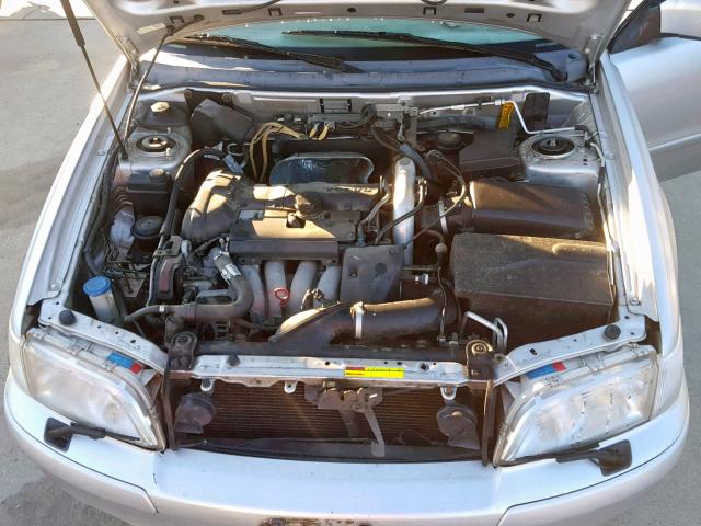 YV1VS27564F036575 - 2004 VOLVO S40 1.9T SILVER photo 7