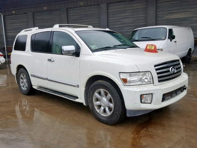 5N3AA08A26N810758 - 2006 INFINITI QX56 WHITE photo 1