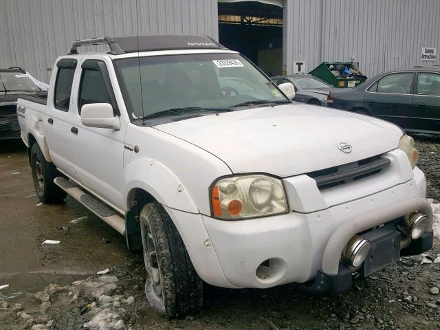 1N6MD27Y23C456109 - 2003 NISSAN FRONTIER C WHITE photo 1