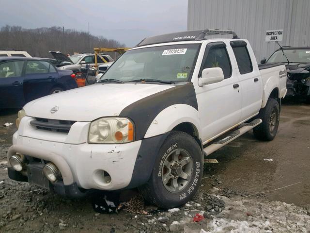 1N6MD27Y23C456109 - 2003 NISSAN FRONTIER C WHITE photo 2