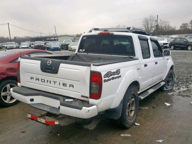 1N6MD27Y23C456109 - 2003 NISSAN FRONTIER C WHITE photo 4