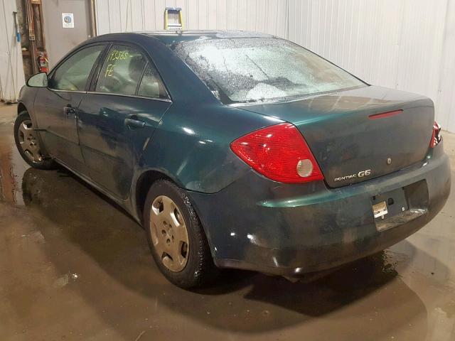 1G2ZF55B164239723 - 2006 PONTIAC G6 SE GREEN photo 3