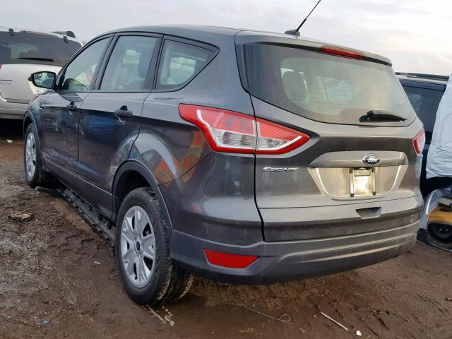 1FMCU0F76FUB25765 - 2015 FORD ESCAPE S GRAY photo 3