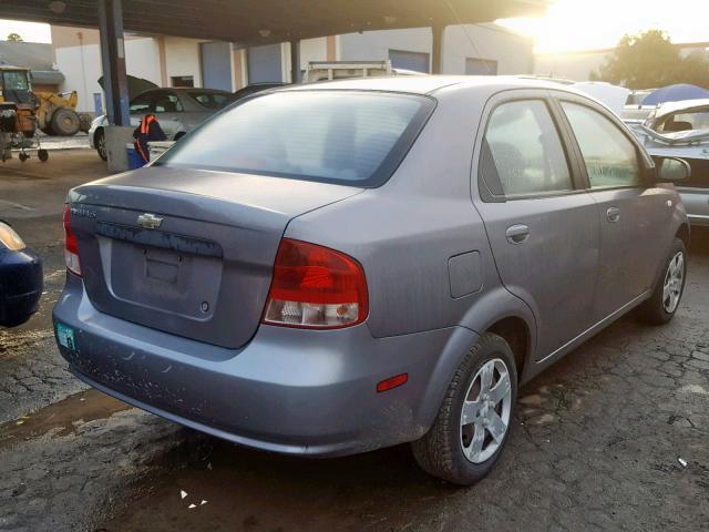 KL1TD56666B541732 - 2006 CHEVROLET AVEO BASE Boz foto 4