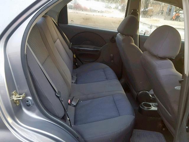 KL1TD56666B541732 - 2006 CHEVROLET AVEO BASE Boz foto 6