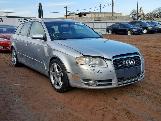 WAUKF68E05A439210 - 2005 AUDI A4 2.0T AV SILVER photo 1