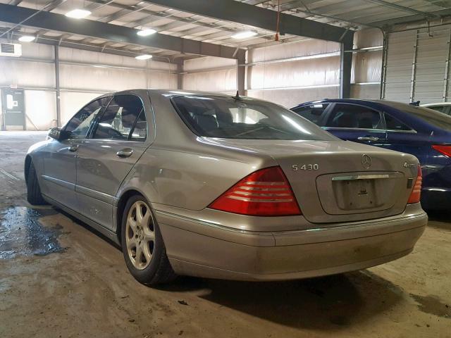 WDBNG83J06A470017 - 2006 MERCEDES-BENZ S 430 4MAT SILVER photo 3