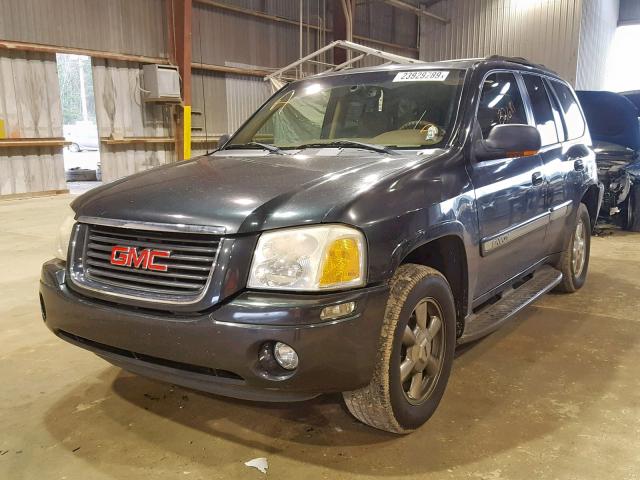 1GKDS13S332158375 - 2003 GMC ENVOY BLACK photo 2