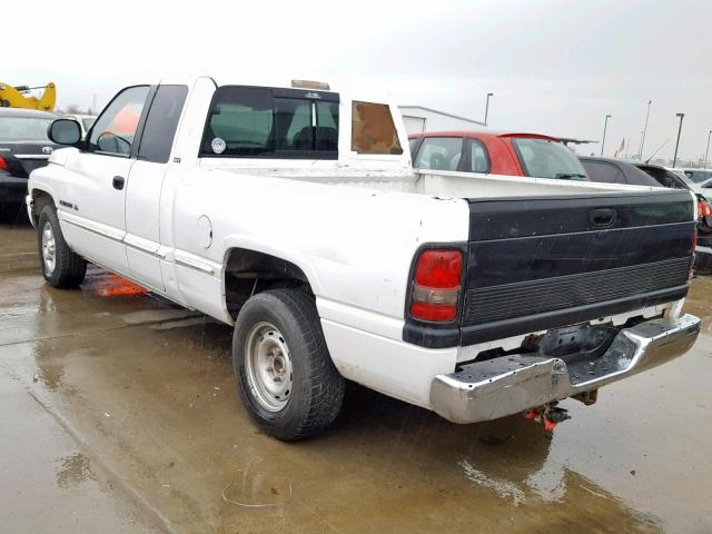 3B7HC13Y6XM533897 - 1999 DODGE RAM 1500 WHITE photo 3