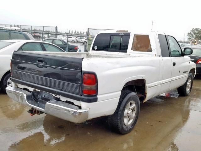 3B7HC13Y6XM533897 - 1999 DODGE RAM 1500 WHITE photo 4