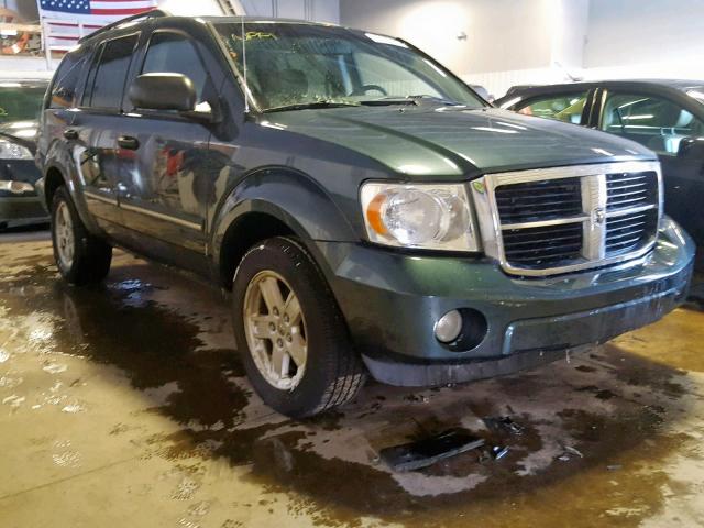 1D8HB48N08F133176 - 2008 DODGE DURANGO SL BLUE photo 1