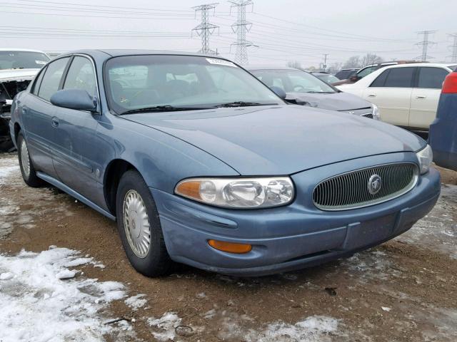 1G4HP54K21U197041 - 2001 BUICK LESABRE CU BLUE photo 1