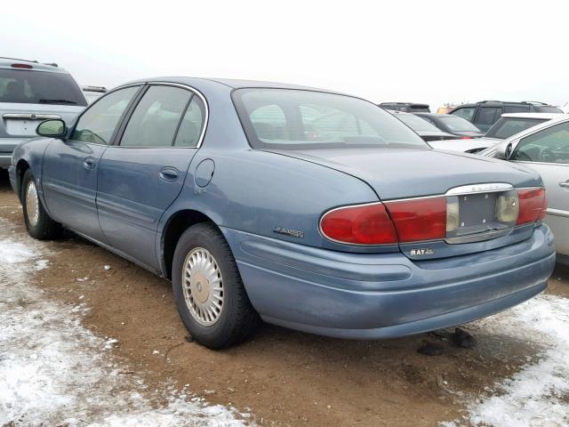 1G4HP54K21U197041 - 2001 BUICK LESABRE CU BLUE photo 3