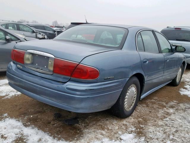 1G4HP54K21U197041 - 2001 BUICK LESABRE CU BLUE photo 4