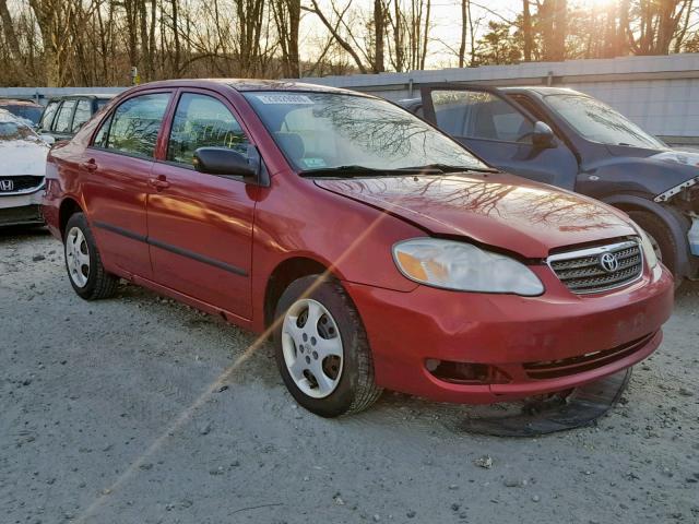 2T1BR32EX6C584690 - 2006 TOYOTA COROLLA CE RED photo 1