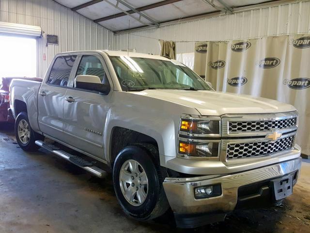 3GCPCREC0FG528591 - 2015 CHEVROLET SILVERADO Күміс фото 1