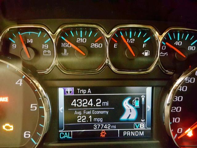 3GCPCREC0FG528591 - 2015 CHEVROLET SILVERADO Күміс фото 8