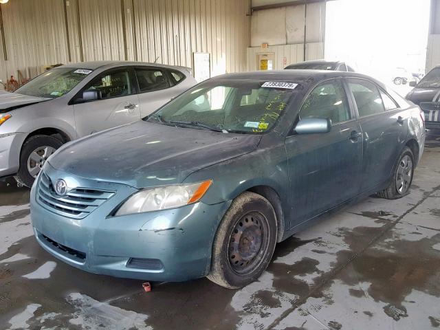 4T1BE46KX7U635820 - 2007 TOYOTA CAMRY NEW GREEN photo 2