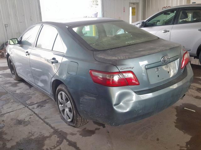 4T1BE46KX7U635820 - 2007 TOYOTA CAMRY NEW GREEN photo 3