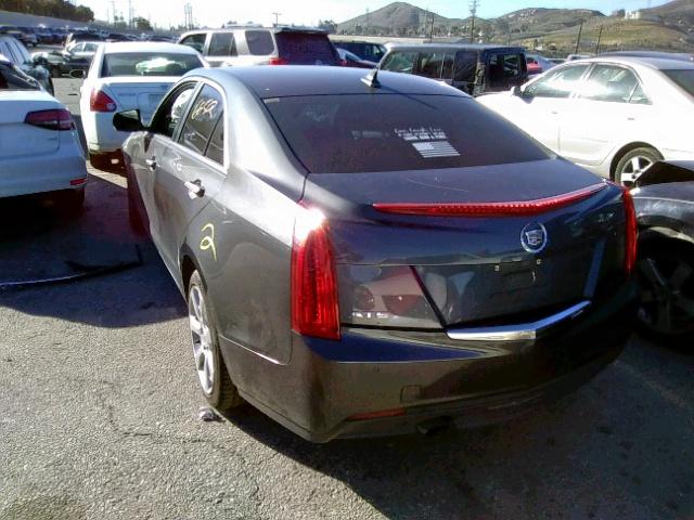 1G6AB5RAXE0151056 - 2014 CADILLAC ATS LUXURY CHARCOAL photo 3