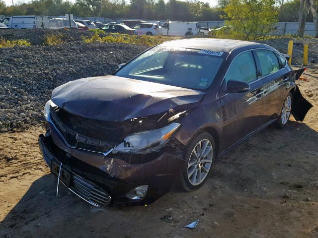 4T1BK1EB8EU102094 - 2014 TOYOTA AVALON BAS RED photo 2