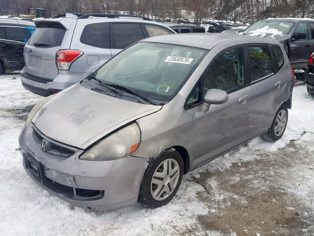 JHMGD38627S052403 - 2007 HONDA FIT S 灰色 照片 2