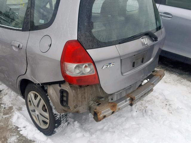 JHMGD38627S052403 - 2007 HONDA FIT S 灰色 照片 9