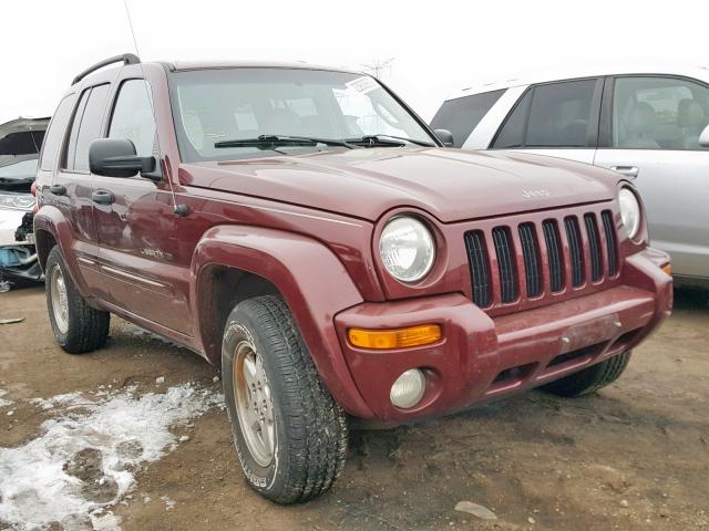 1J4GL58K12W213140 - 2002 JEEP LIBERTY LI RED photo 1