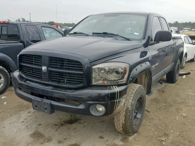 1D7HU18206S706164 - 2006 DODGE RAM 1500 S BLACK photo 2