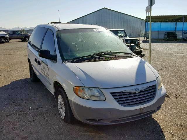 1C4GJ25B11B190740 - 2001 CHRYSLER VOYAGER WHITE photo 1