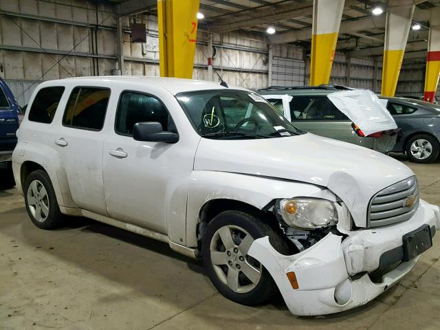 3GNCA13B79S622167 - 2009 CHEVROLET HHR LS WHITE photo 1