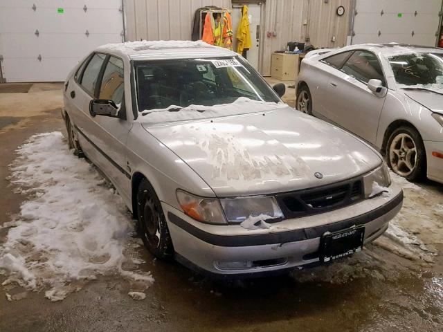 YS3DF55K912041314 - 2001 SAAB 9-3 SE SILVER photo 1