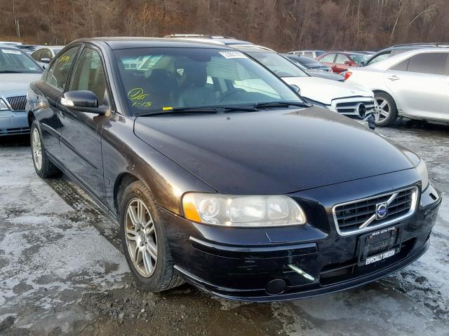 YV1RH592272634551 - 2007 VOLVO S60 2.5T BLACK photo 1